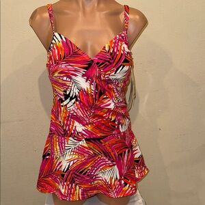 NWT Real Bodies Real Solutions one piece swimsuit swim dress size 8